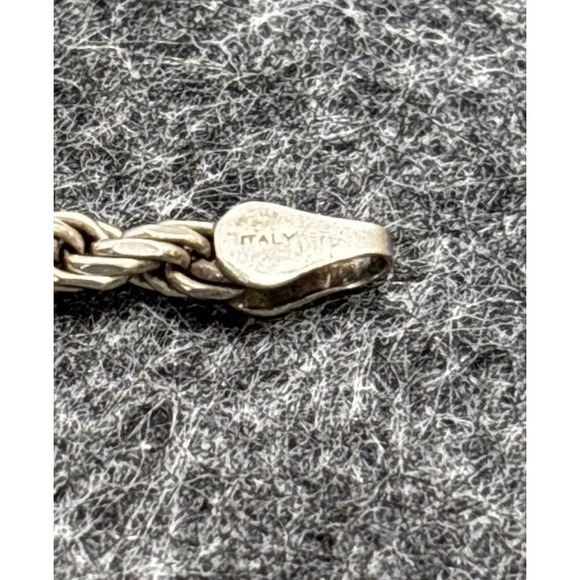 Handmade Sterling Silver Elephant Pendant W/18" .925 Robe Chain Safari Wildlife - Picture 9 of 15